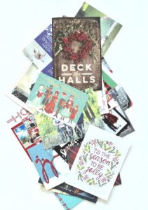Upcycle/Repurpose Your Holiday Cards