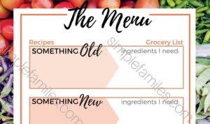 Simple Meal Planning for People Who Loathe Meal Planning